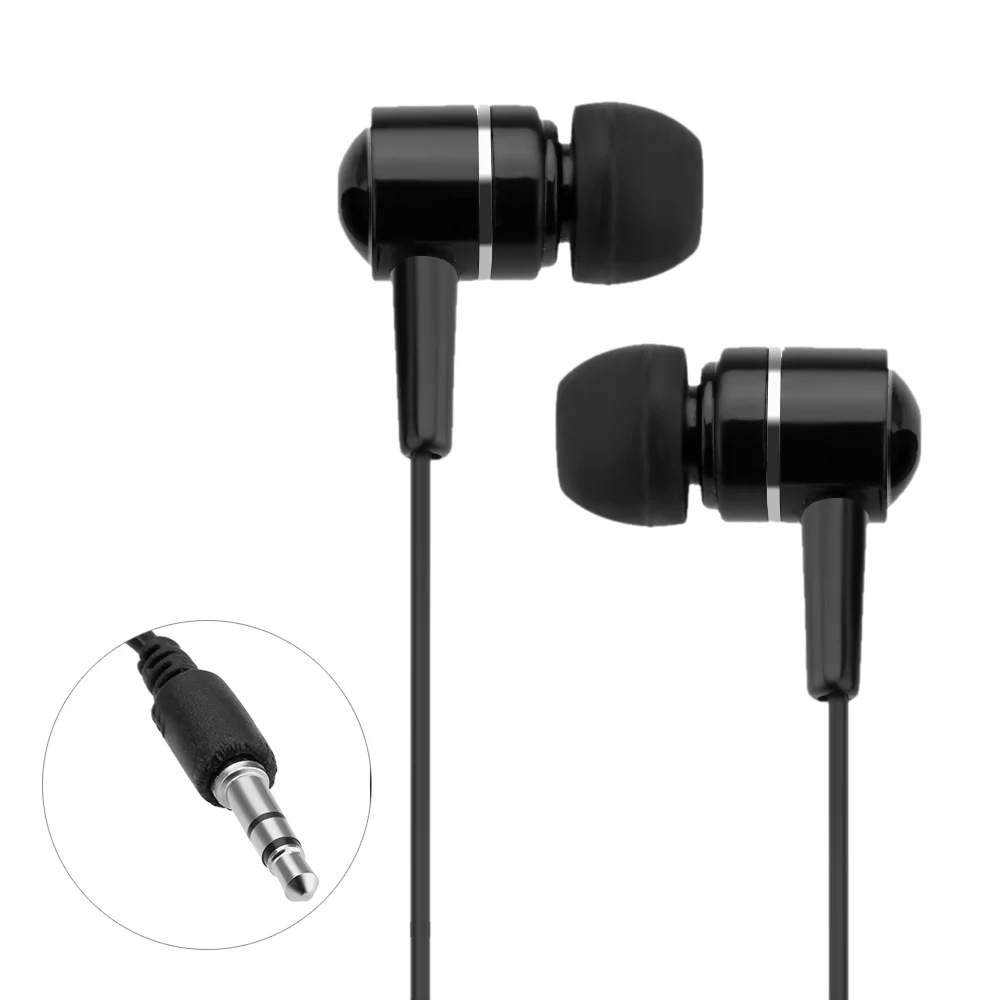 

In-ear Earphone Piston Binaural Stereo Earphone Headset with Earbud Listening Music Headphones for iPhone HTC Smartphone MP3