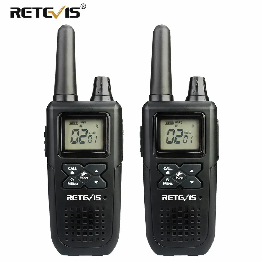

RETEVIS RT41 A Pair Walkie Talkie VOX FRS Portable Mini Walkie-talkie NOAA Weather Alert USB Charging Rechargeable Walkie Talkie
