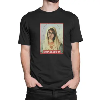 

God Bless Mia Khalifa Men's T-Shirt S to 4XL