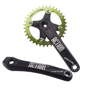 

2020 Aluminum Alloy Bicycle Chain Ring MTB Mountain Road Bike Speed Crank Arm Crankset 104 BCD Cycling Repair Part Left/Right