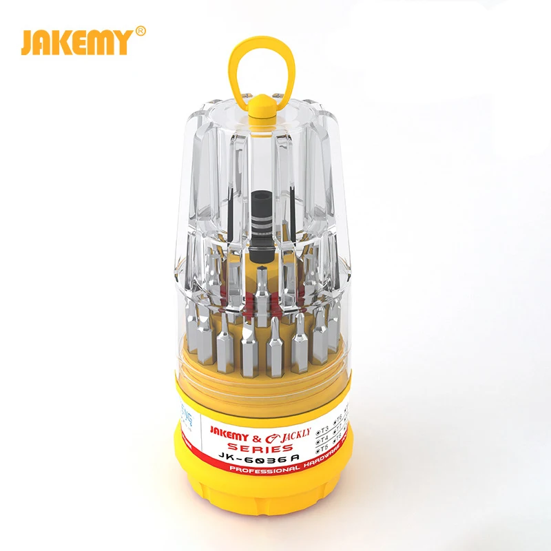 1PC JAK 31 шт. пагода отвертка многофункциональная комбинированная отвертка набор портативный многофункциональный набор инструментов - Цвет: 1PC JAK
