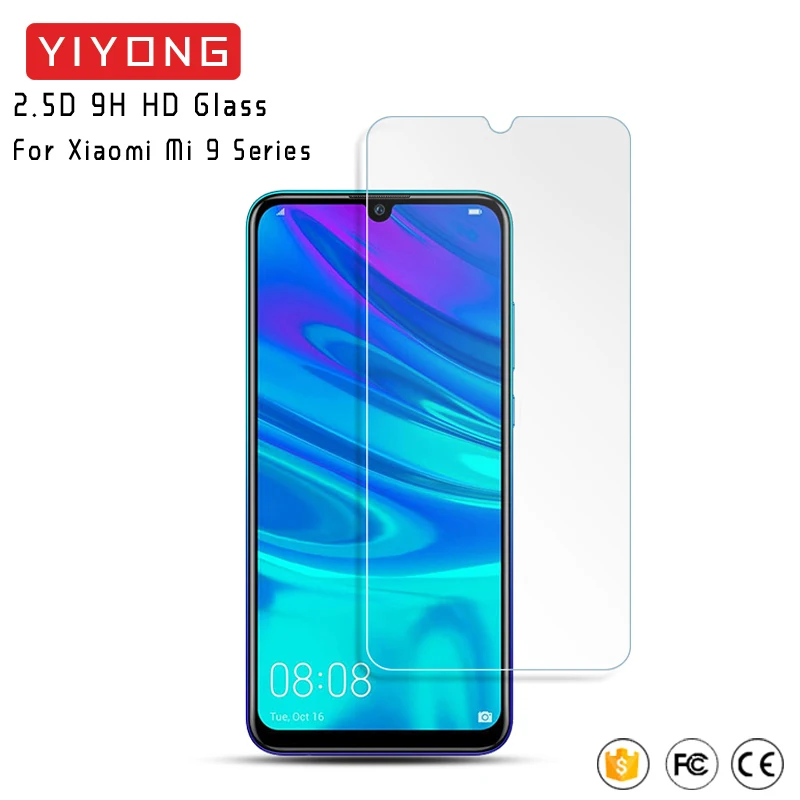 YIYONG 2.5D HD Стекло для Xiaomi mi 9 SE mi 8 Pro закаленное стекло Защита экрана для Xiaomi mi 9 9T 8 Lite mi 6X6 mi 9T CC9E стекло