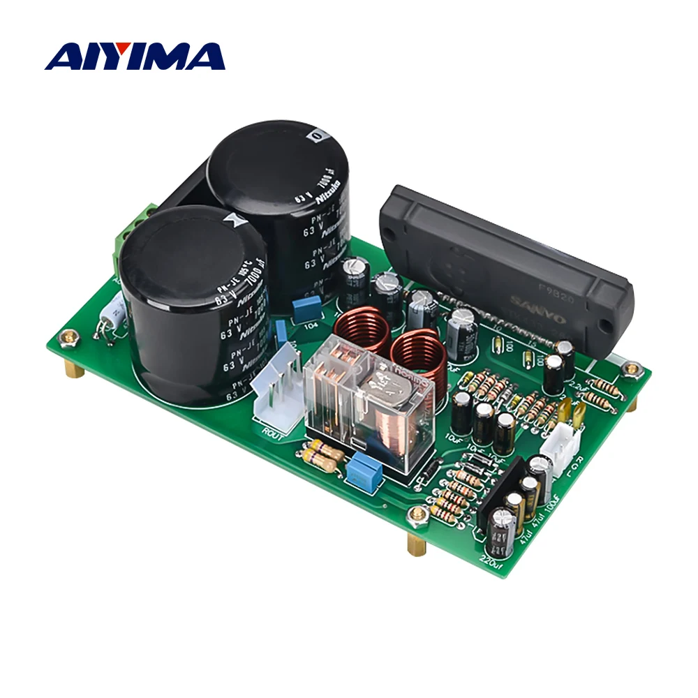 Усилитель мощности AIYIMA STK433-260 толстая пленка аудиоплата Hi-Fi усилитель звука 50 Вт x2