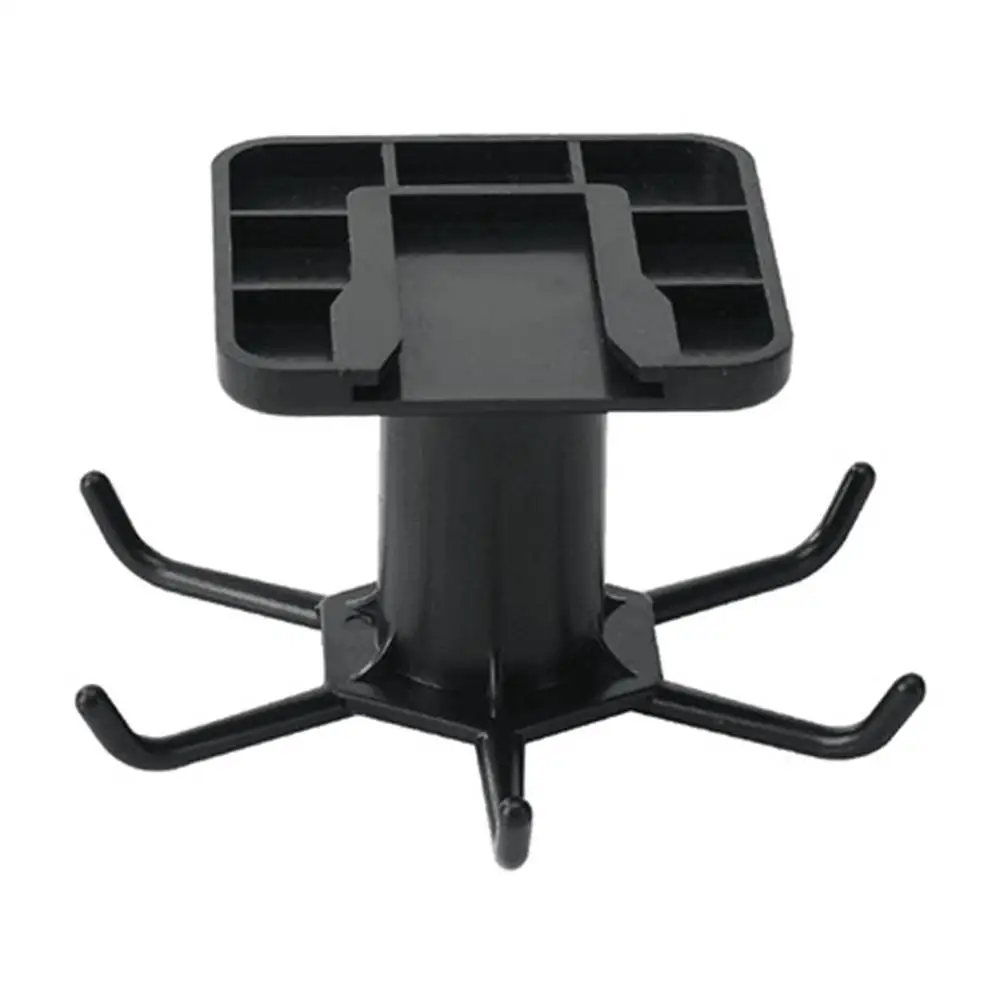

6 Claw Rotating Storage Hook Cabinet Storage Rack Wall Bath Storage Hook Mounted Rotating Multi-purpose 360 Degree Hooks Ki B9M1