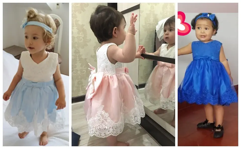 Для маленьких девочек, Vestidos, одежда для детей, Infantil, для детей платье принцессы для девочек до 1 года; для девочек на первый день рождения, вечерние платье для новорожденных, свадебное платье