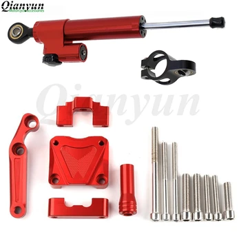 

Steering Damper Stabilizer Bracket CNC For kawasaki EX300 NINJA300 2013 2014 2015 2016 2017