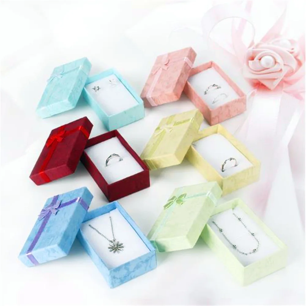 

Romantic Jewellery Gift Box Pendant Case Display For Earring Necklace Ring Watch Beauty Jewelry Box New Arrival