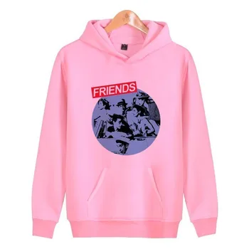 

Female Harajuku Streetwear Hoodies Pullover Hoody Kawaii Japanese Sweatshirt Women Woman Friends Tv Korean