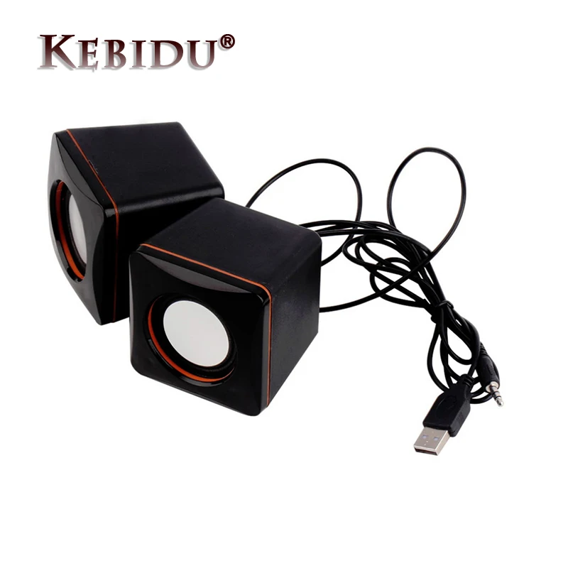 Стерео Колонка Kebidu с мини USB универсальная простая колонка портативный аудио