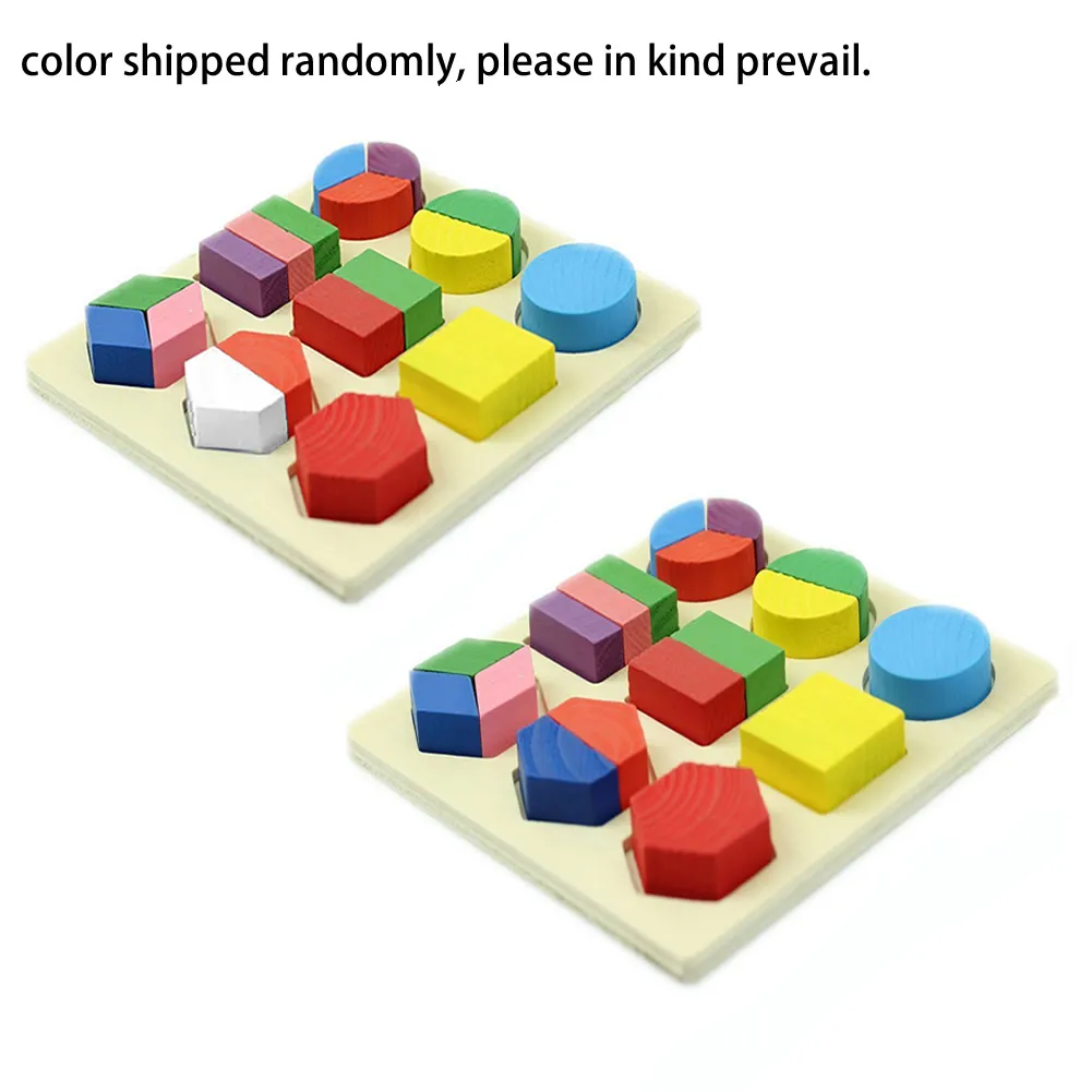 Baby Kids Wooden Geometry Learning Educational Toy Block Puzzle Montessori Early Y4UD Baby Kids Wooden Geometry Learning Educational Toy Block Puzzle Montessori Early Y4UD