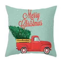 Рождественский чехол для подушки, декоративный чехол для подушки, дивана, поясная наволочка для подушки, рождественские украшения для дома#30