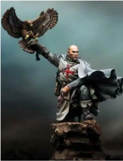 

1/24 Resin Model Building Kit Figure Parrot and guardian