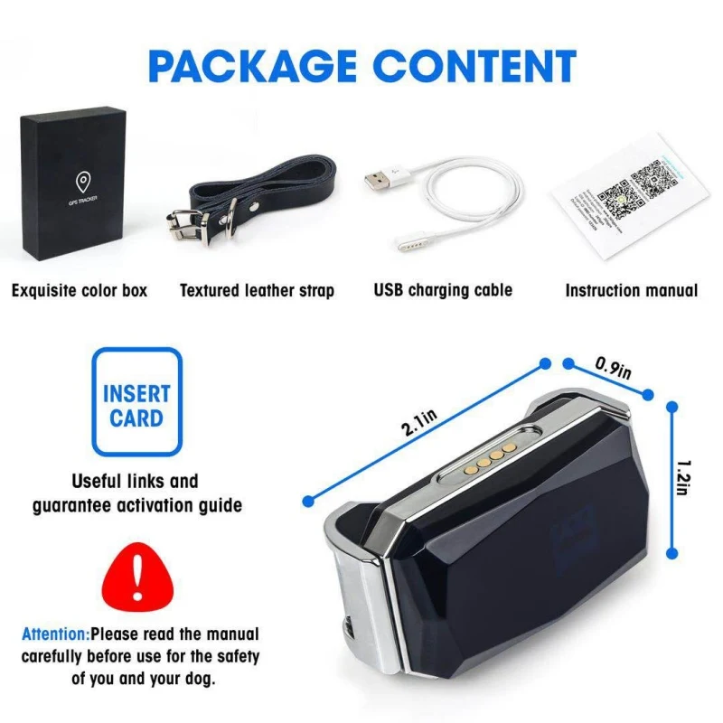  Mini Wasserdicht Haustiere GPS Locator Tracker Rastreador Tracking Haustier Hund Katze Echtzeit Fre