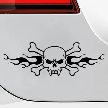 

Skull Car Sticker 3d Vinyl stickers for Cars Auto Products Decals Customized Truck Accessories Decoration Motorcycle Styling New