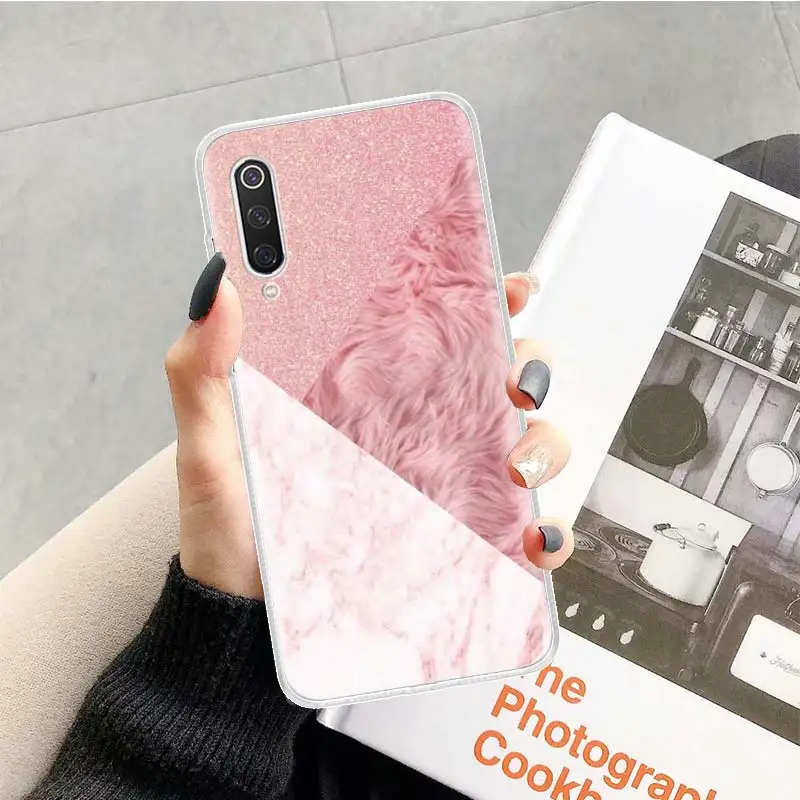 TR078-8 Золотой Розовый блестящий чехол для Xiao mi Red mi Note 7 8 Pro 8A 7A 5 5A 6A 4X S2 K20 mi 5X6X9 8 CC9 F1 Мягкий ТПУ чехол для телефона - Цвет: TR078-8