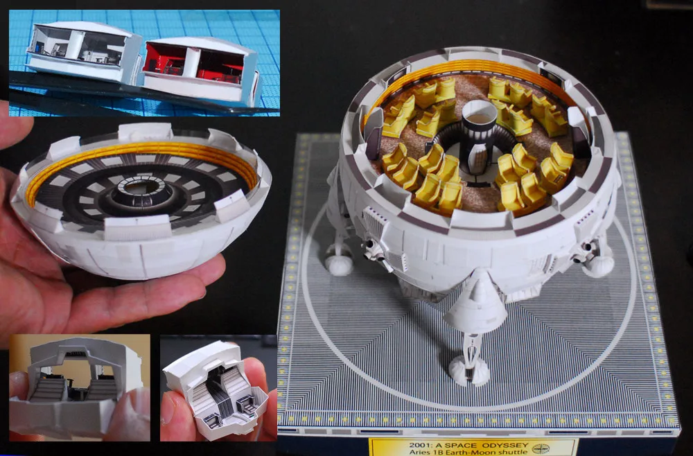 AURORA/オーロラ 2001年宇宙の旅 ARIES 1-B レジンキット/ガレージキット AURORA/オーロラ 2001年宇宙の旅 ARIES 1-B レジンキット