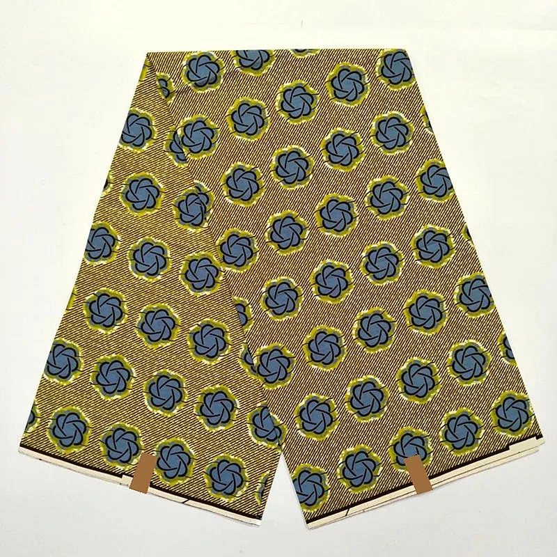 Miss. L Анкара ткань Африканский настоящий воск печати хлопок высокое качество 6 ярдов/шт для шитья HL19S11233