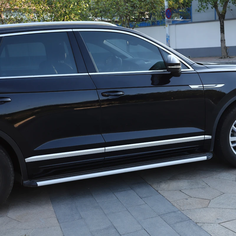 Подходит для Volkswagen 19 touareg край двери полосы кузова отделка из нержавеющей стали внешняя модификация специальная
