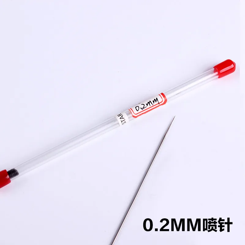 0.2/0.3/0.5mm Airbrush Nozzle Needle Replacement Parts for Airbrushes Spray Gun Model Spraying Paint Sprayer Tool Accessories