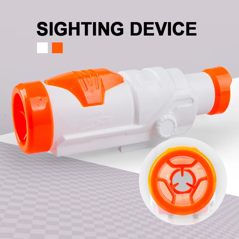 New Hot Sale Toy Sighting Device Toy Muffler Aiming Device For for Nerf Series Blasters Xmas Toy Gun Model 2