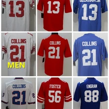 Нью-Йорк A+++ Качественная мужская футболка для взрослых 26 saquon barkley 10 eli manning 13 odell beckham jr Landon Collins 21