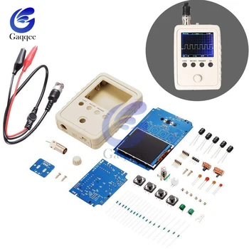 

DSO--150 Digital Oscilloscope Shell with 2.4" TFT Probe Alligator Clips Case Cover for Arduino Solderless Oscilloscope DIY Kit