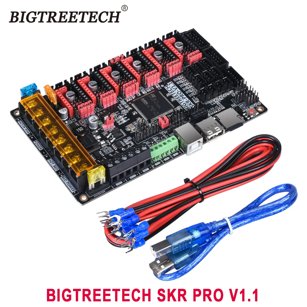 BIGTREETECH SKR PRO V1.1 Control WIFI 32 poco Marlin Placa base con TMC2208 UART A4988 TMC2130 conducir del MKS GEN L Junta - 1