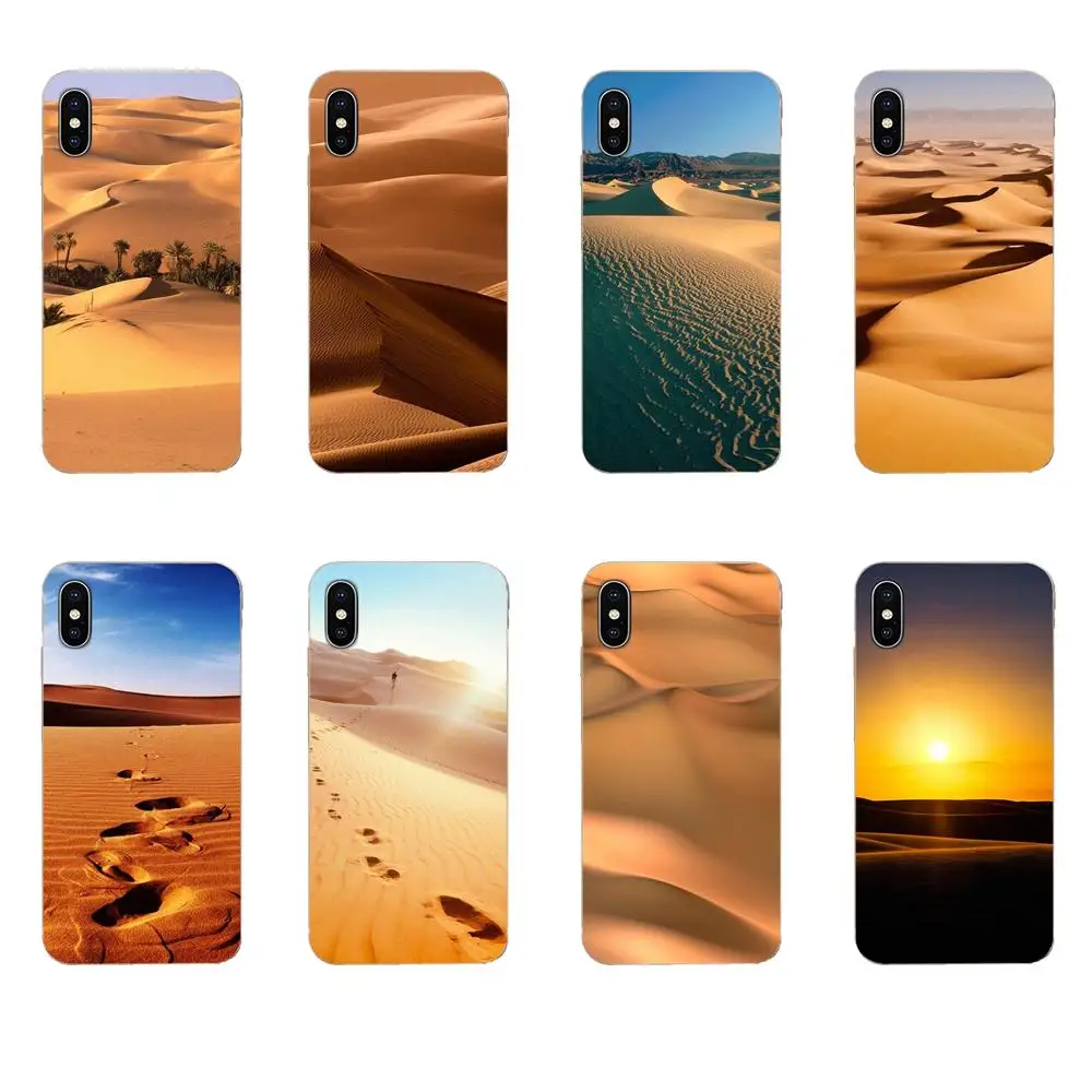 Soft Personalized Pattern For Xiaomi Redmi Note 2 3 3S 4 4A 4X 5 5A 6 6A Pro Plus Nature Landscape Desert | Мобильные телефоны и