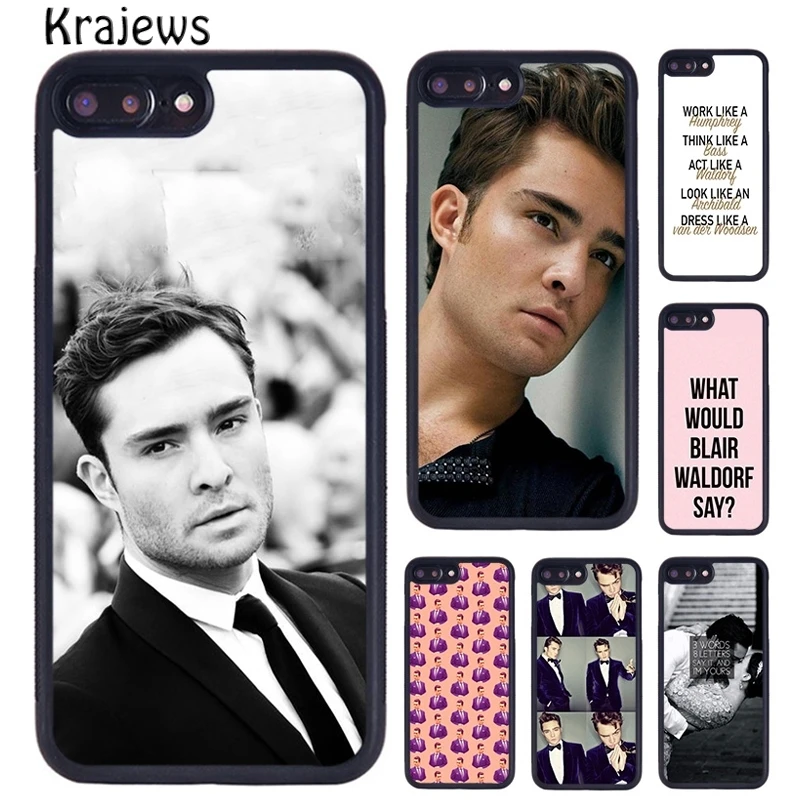 Krajews Gossip Girl Blair Waldorf Phone Case Cover For iPhone 5s 6s 7 8 plus X XR XS 11 12 13 pro max Samsung Galaxy S9 S10 | Мобильные