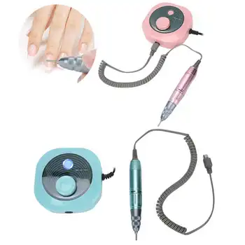 

30000Rpm Portable Electric Nail Drill Manicure Tools Nail Polisher Lightweight Small Noise High Speed for Household/Nail Salon