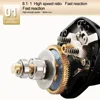 New  Baitcasting Reel High Speed 8:1:1 Gear Ratio 17+1BB Fresh Saltwater Magnetic Brake System Ultralight Fishing ReeL 2000 Seri ► Photo 3/6