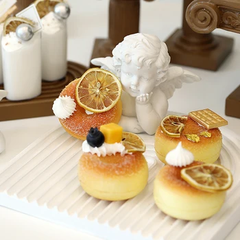 

Dessert counter window decoration simulation donuts photo props cake model decorations model room simulation bread