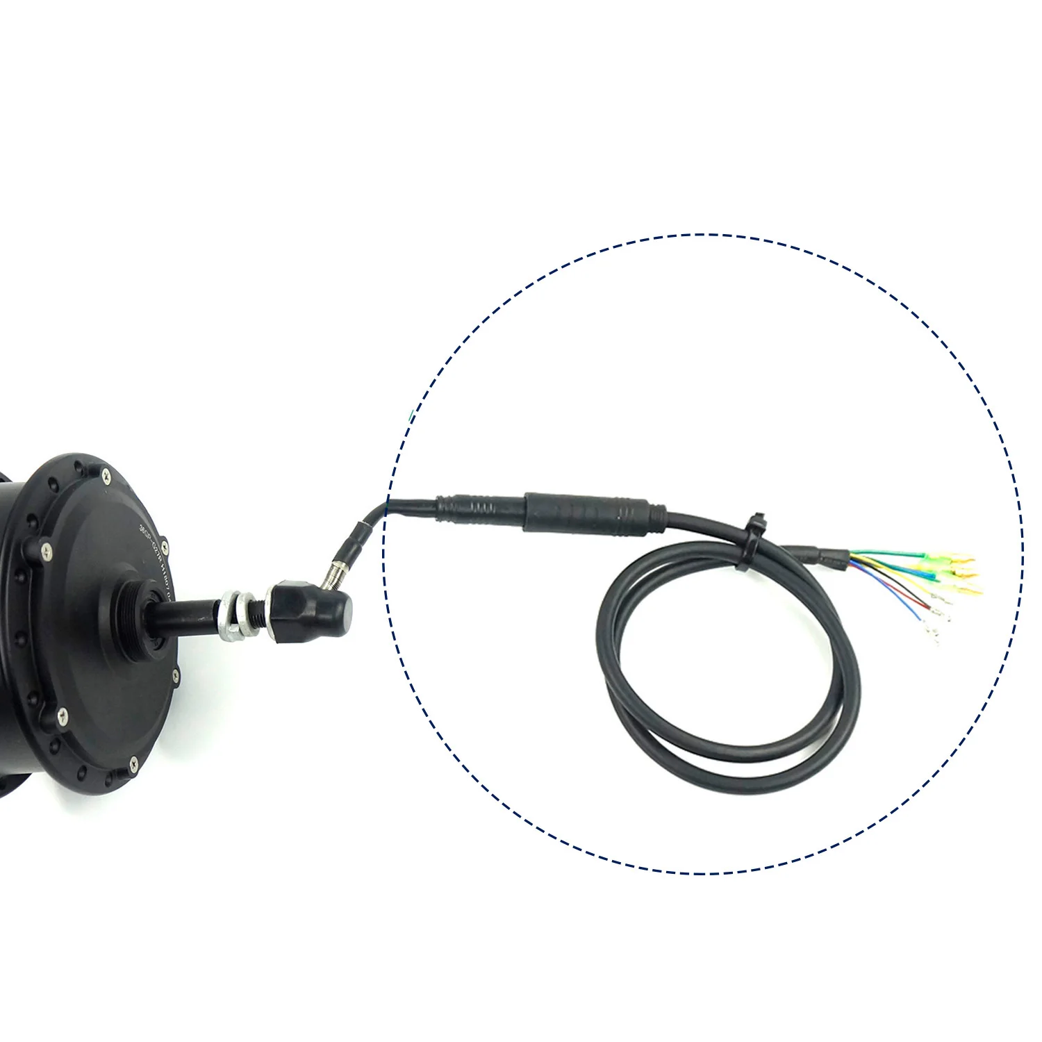 60/130/160CM 9 Pin E-BIKE Waterproof Motor Cable Extension Cable Connector Tool 60/130/160CM 9 Pin E-BIKE Waterproof Motor Cable Extension Cable Connector Tool