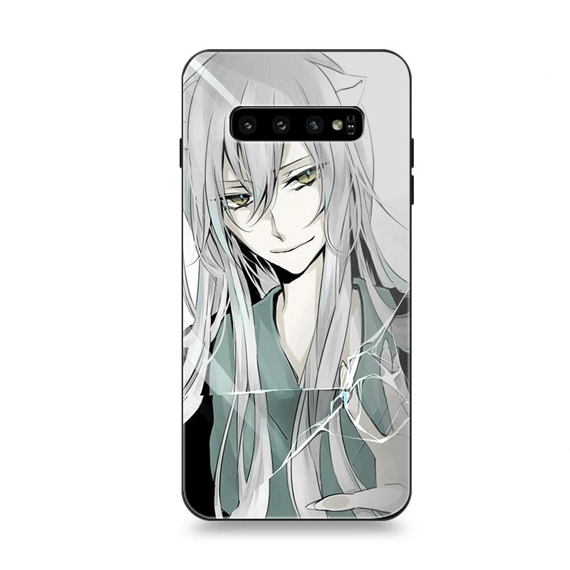 Мобильный чехол для телефона Стекло для samsung A10 A20 A30 A40 A50 A60 A70 S7 край S8 Plus Note 8 9 S10 крышка Tomoe Kamisama лов
