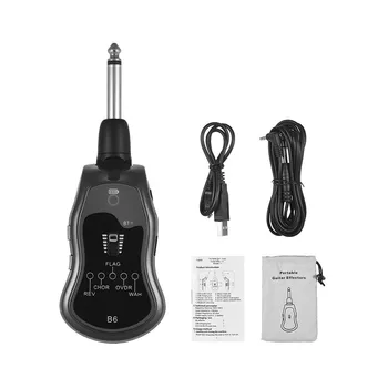 

Portable Guitar Effectors Effect Synthesizer with USB Charging Cable