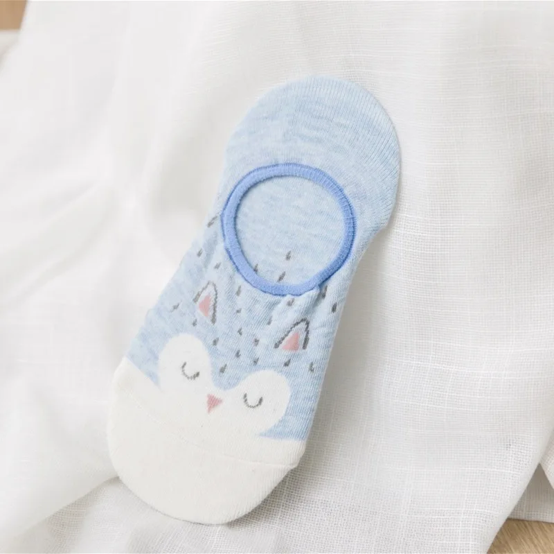 Women Cute Cat Ankle Short Cotton Animal Socks for Female Funny Maternity Hosiery Harajuku Women Socks with Print Dropshipping