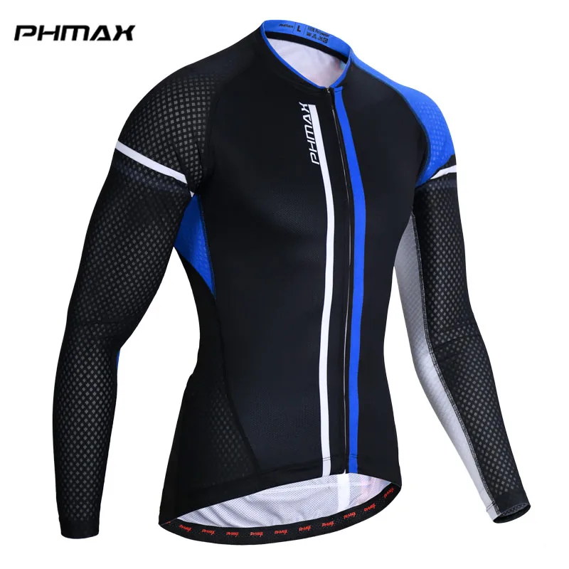PHMAX, длинный рукав, Джерси для велоспорта MTB, одежда для велоспорта, Ropa De Ciclismo Hombre для мужчин - Цвет: As Picture