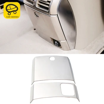 

CarManGo For Mercedes Benz R-Class 2014-2017 Car Rear Vent Below Panel Chrome Cover Trim Frame Sticker Interior Accessories