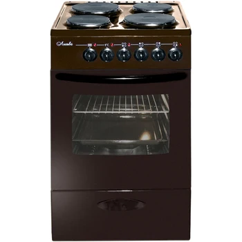 

Electric cooker Lysva EP 411 MS, enamel, without lid, Brown