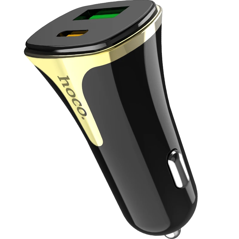 Hoco Quick Charger 3.0 USB Car For Samsung S10 Huawei P30 Supercharge FCP AFC QC 5A Fast PD C phone | Мобильные телефоны и