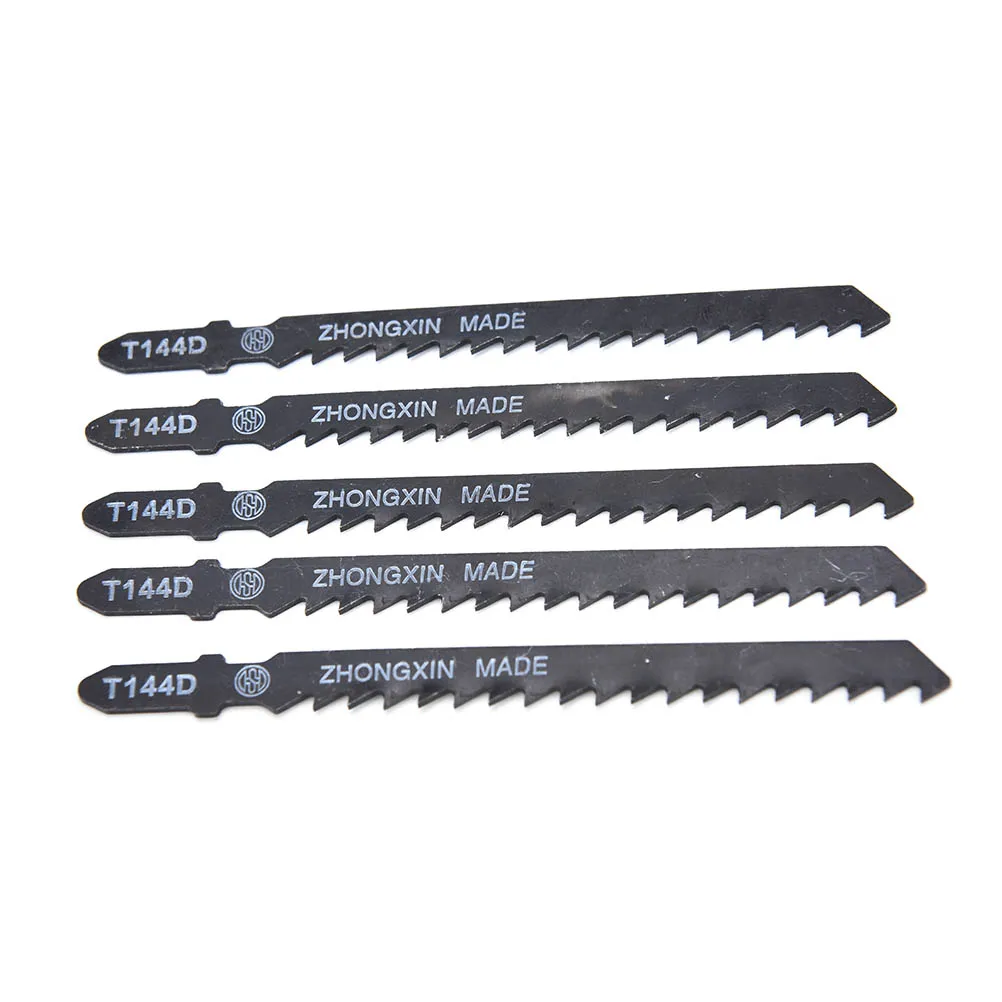 5Pcs/lot TT144D 100mm Jig Saw Blades Clean Cutting For Wood PVC Plastic Fibreboard Reciprocating Blade Power Tools | Инструменты