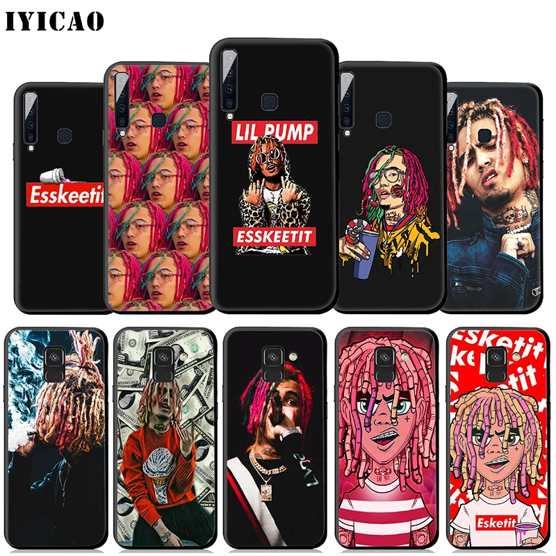 IYICAO лиловый насос реперские кепки мягкий чехол для samsung Galaxy A9 A7 A8 A6 плюс 2018 A3 A5 2017