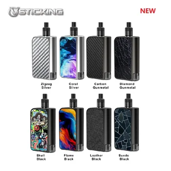 

Original Vsticking VKsma TC Kit with Yihi Chip & 1400mAh Battery Automatic Bottom Filling Box Mod Kit Vs VINCI Kit / Drag Nano