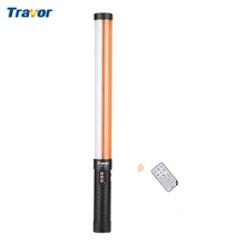 Travor STL-900 портативный ручной светодиодный светильник для видеосъемки светильник ing 3200 K/5600 K светильник Magic Tube светильник CRI90 US Plug