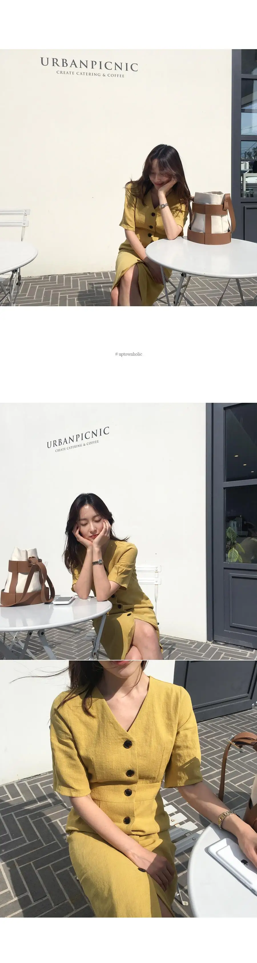 New Summer Dress Women Cotton Linen OL Casual Half Sleeve Dresses Female Dress V neck Solid Yellow Dress Boho Robe Femme Vestido