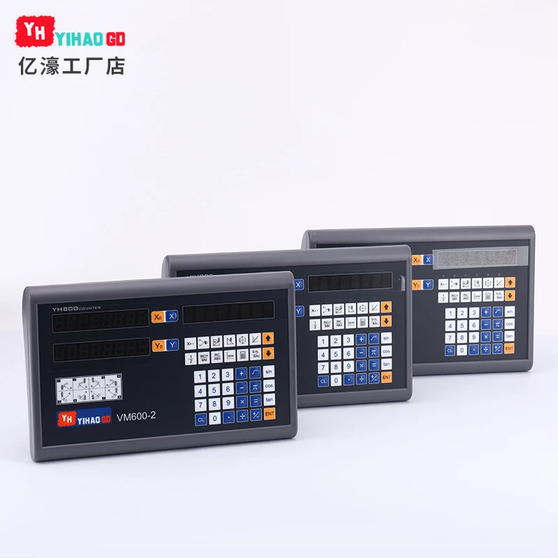 YIHAO DRO 3 ejes de lectura Digital+ 3 piezas escala lineal de 50-1000 мм codificador lineal completo dro unidad+ piezas