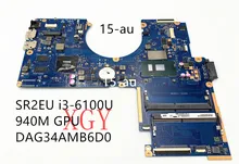 Carte mère originale pour hp 15 ax 15 bc TPN Q173, entièrement testée, 4g, w/I7 6700HQ, N16P GT A2