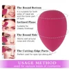 10/20/50Pcs Cosmetic Puff Women's Foundation Makeup Sponge Beauty Face Cosmetics Blending Sponge Water Drop Shape Makeup Puffs 3