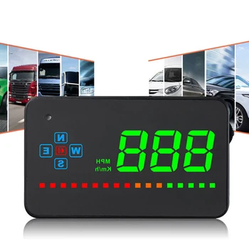 

GPS Speedometer Convenient Intelligent HUD Car Display Automatically Clear Head Up Universal Save Energy Digital Easy Install