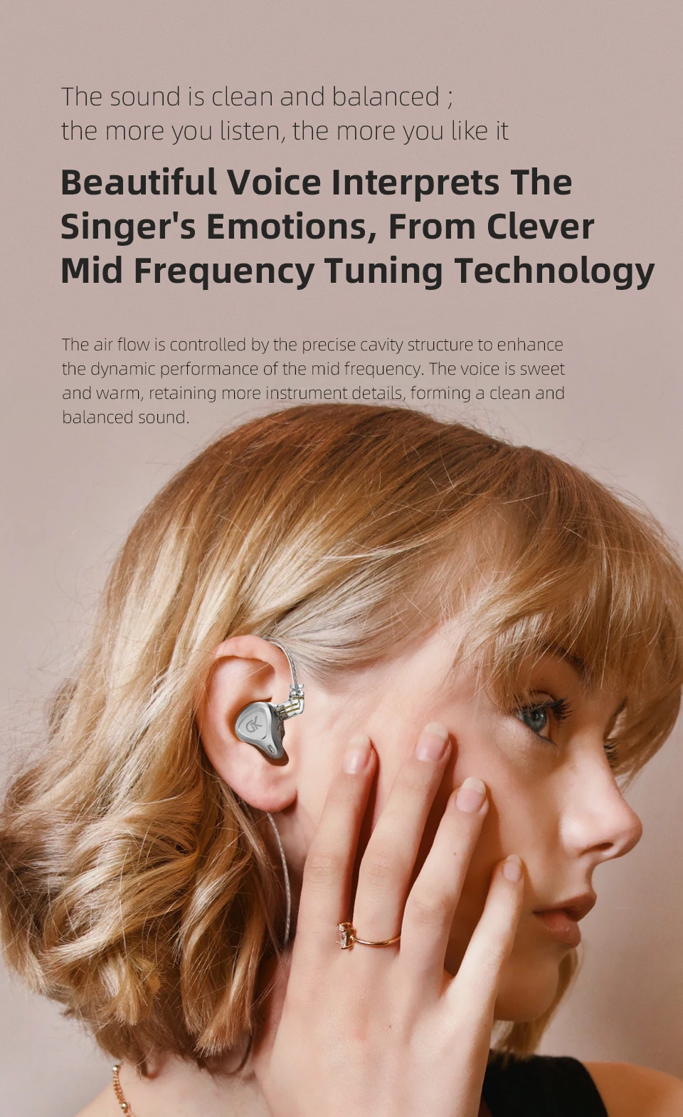 GK G5 Metal Wired Earphone In Ear HiFi Bass Music Earbud Headset With Microphone Noise Cancelling Sport Monitor Headphones